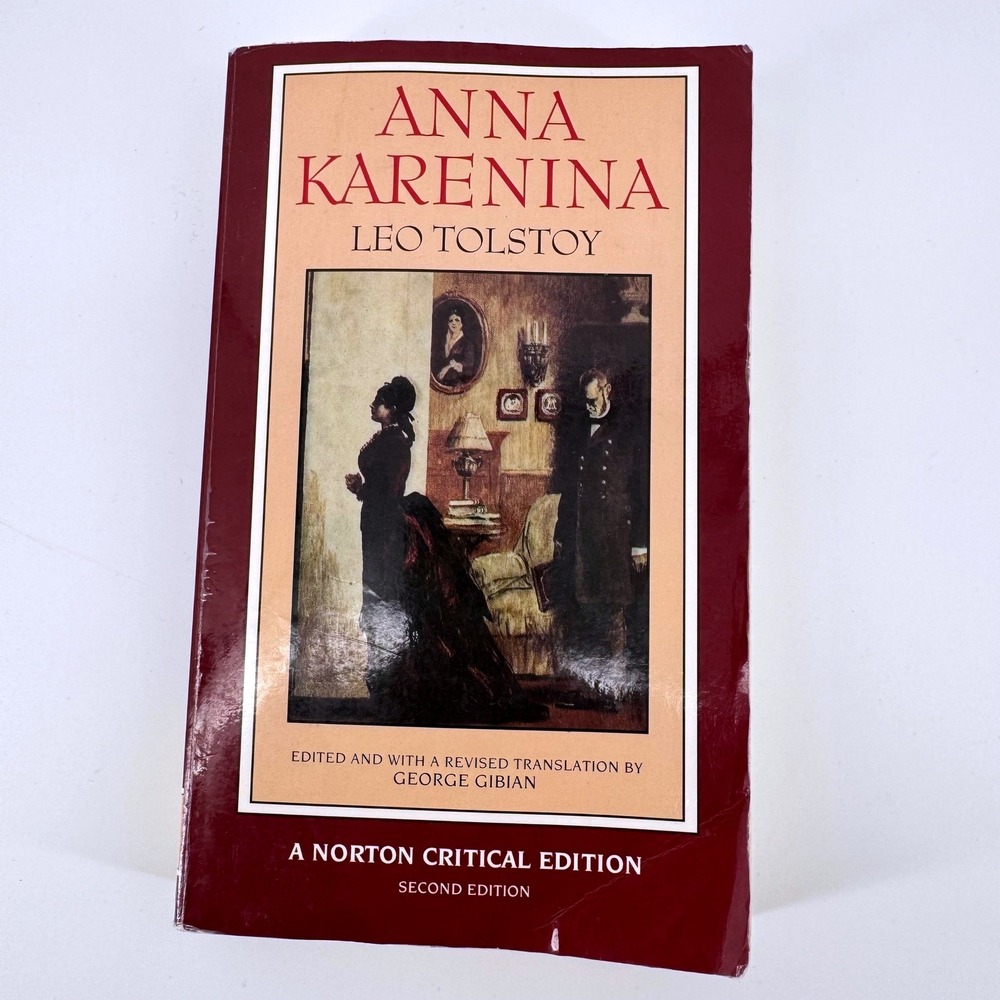 Anna Karenina Leo Tolstoy Paperback Norton Critical Edition 2nd Edition Used